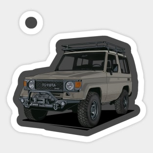 Toyota Land Cruiser 70 series Sticker